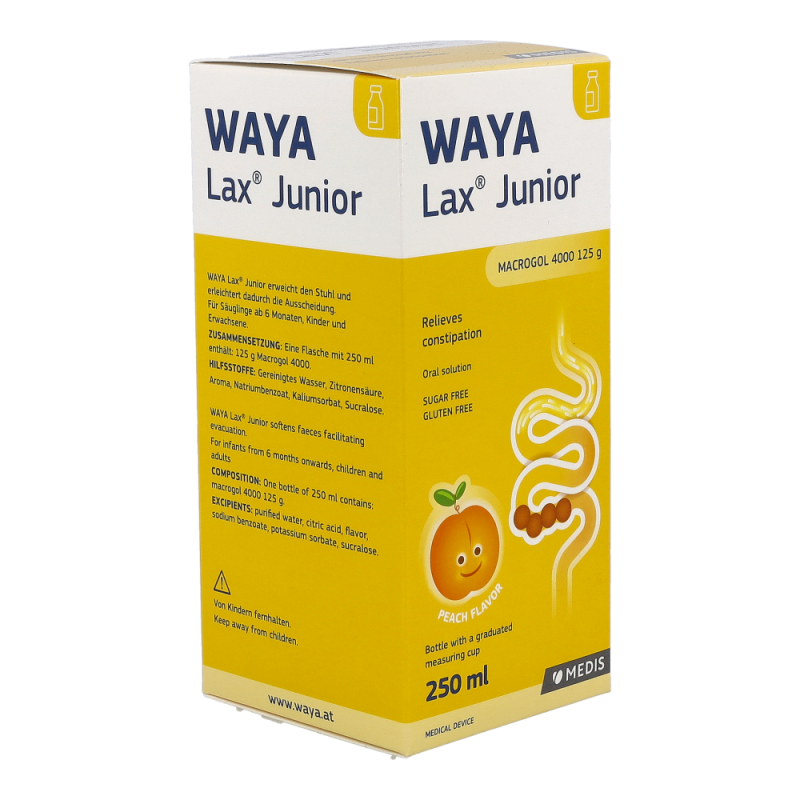 WAYA Lax Junior Lösung 250 ml