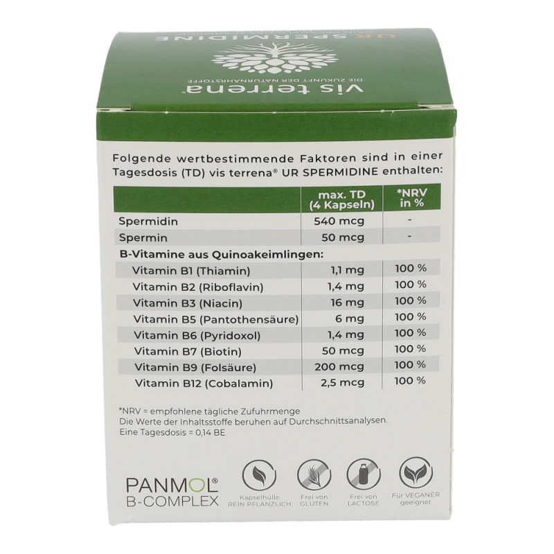 Vis Terrena Ur Spermidine Kapseln