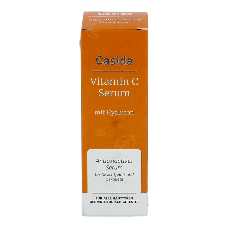 Casida VITAMIN C SERUM + Hyaluron straffende Anti – Age – Pflege – 30ml