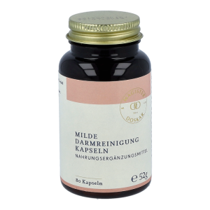 Milde Darmreinigung Flohsamen Kapseln 80 Stk.