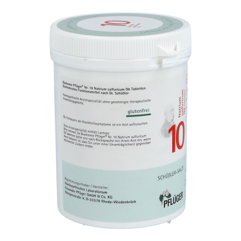 Pflüger Dr. Schüßler Nr. 10 Natrium Sulfuricum 250 g