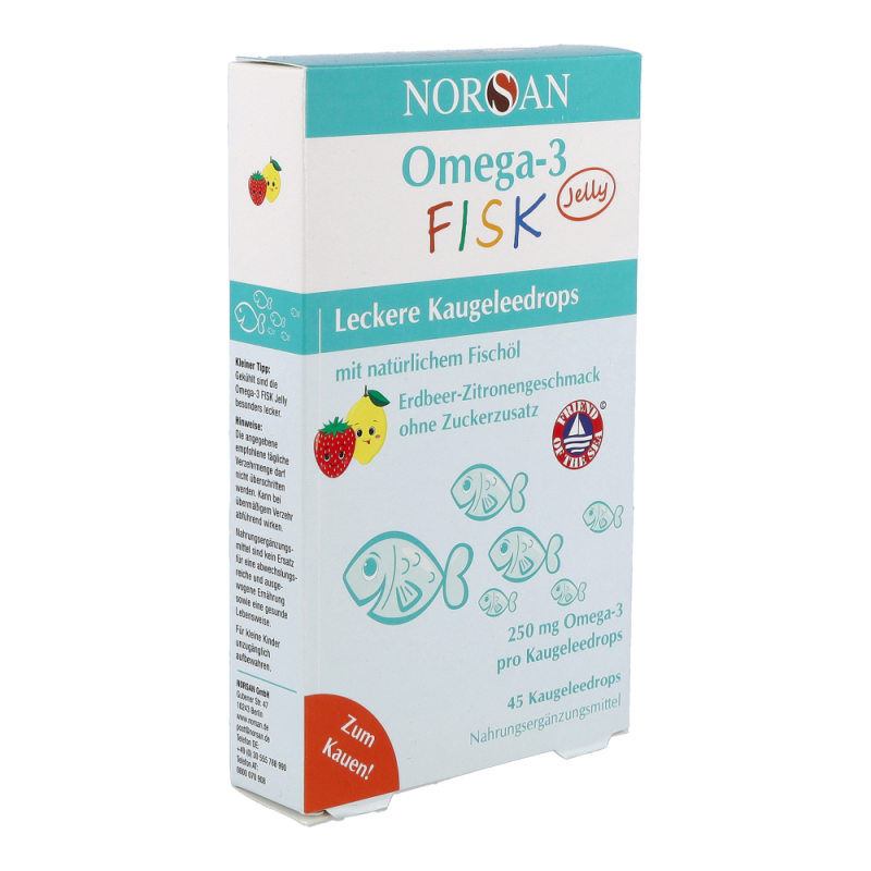 Norsan Omega-3 FISK Jelly