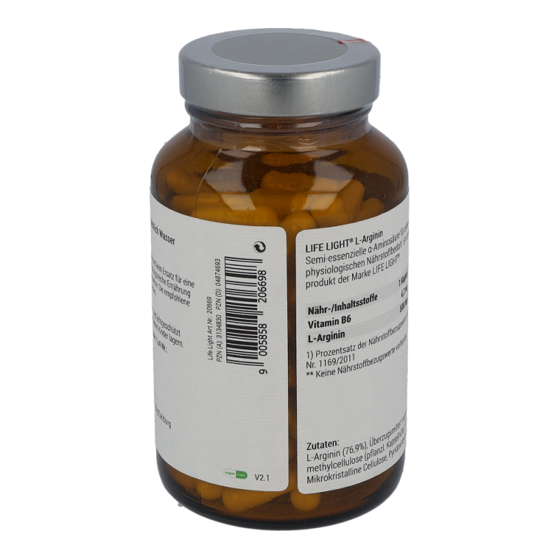 Life Light L-Arginin 500 Kapseln 120 Stk.