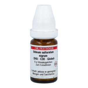 Stibium Sulfuratum Nigrum DHU 8 g C 30 Globuli