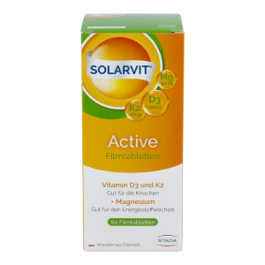 Solarvit Active D3 K2 Magnesium Filmtabletten 60 Stk.