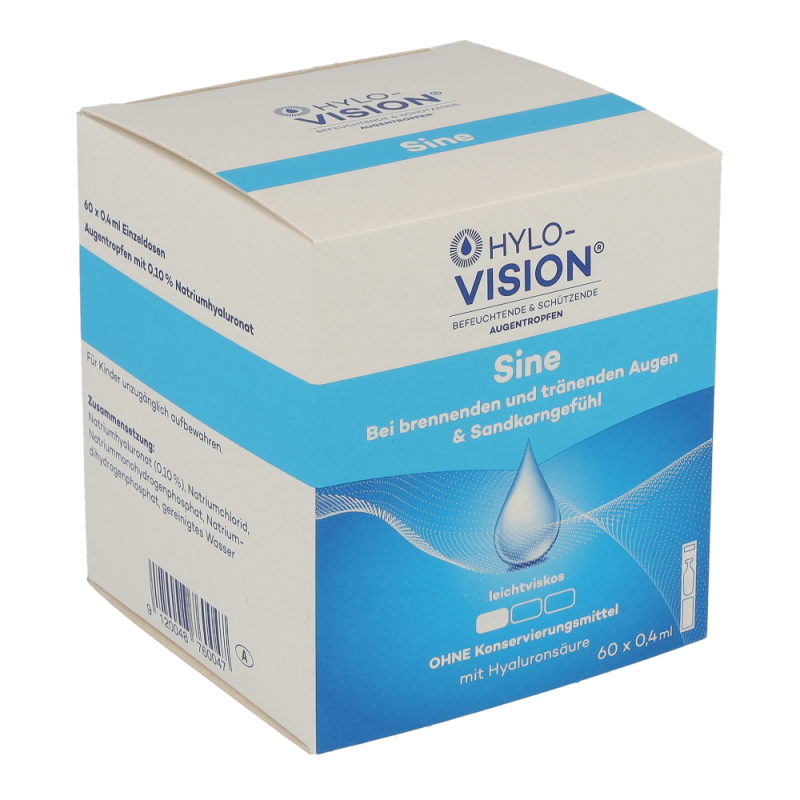 HYLO – VISION SINE Augentropfen 0,4ml Einzeldosen