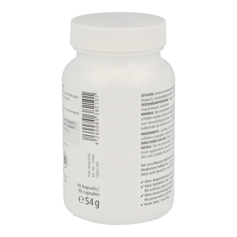 ZeinPharma GABA 500mg Kapseln reizhemmender Botenstoff
