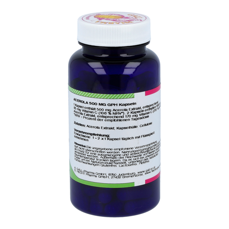 Gall Pharma Acerola 500 mg Kapseln 90 Stk.