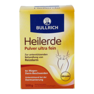 Bullrichs Heilerde Pulver ultrafein 2 in 1 500 g