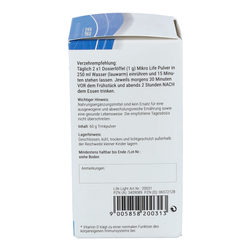 Life Light Mikro Life 6 Darmbakterien Pulver 60 g