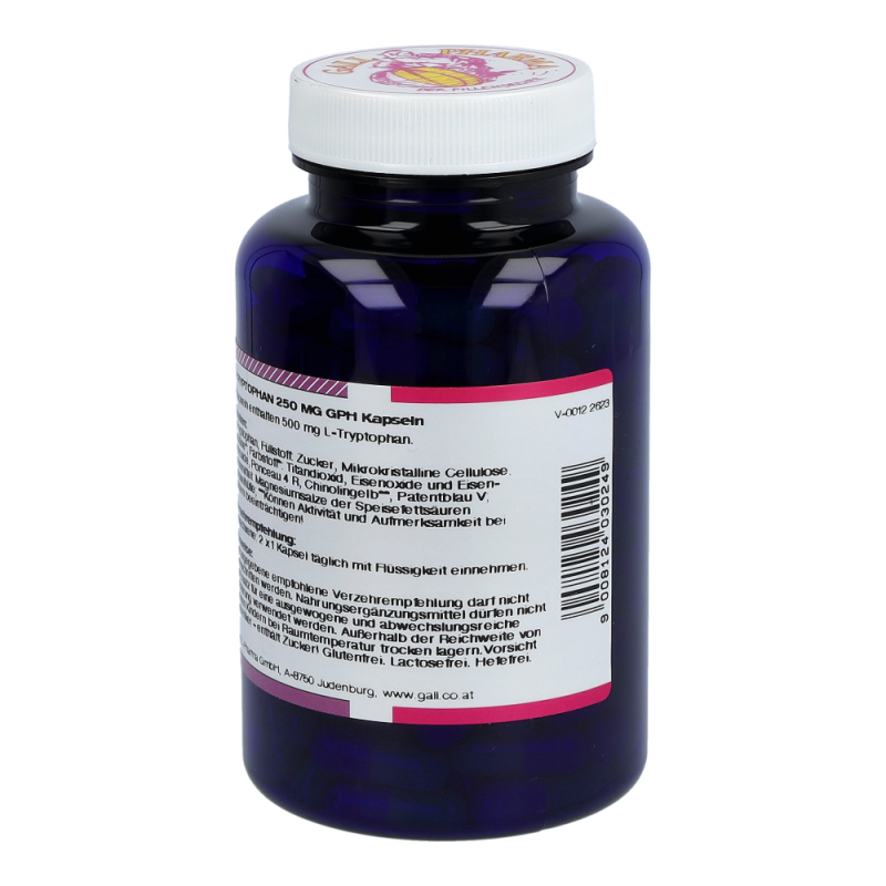 L – Tryptophan 250mg Kapseln