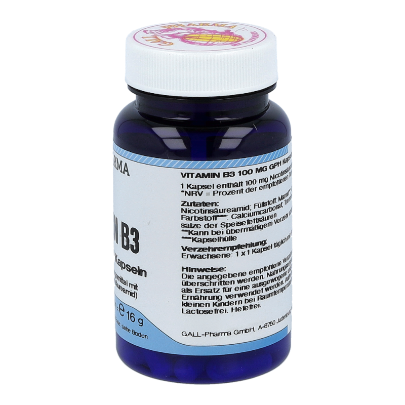 Vitamin B3 Kapseln 100mg