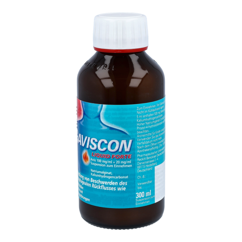 Gaviscon Liquid forte Anis Suspension 300 ml