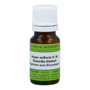 Hepar Sulfuris Remedia 10 g D 30 Globuli