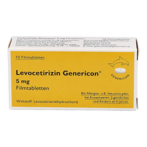Levocetirizin Genericon 5 mg Filmtabletten