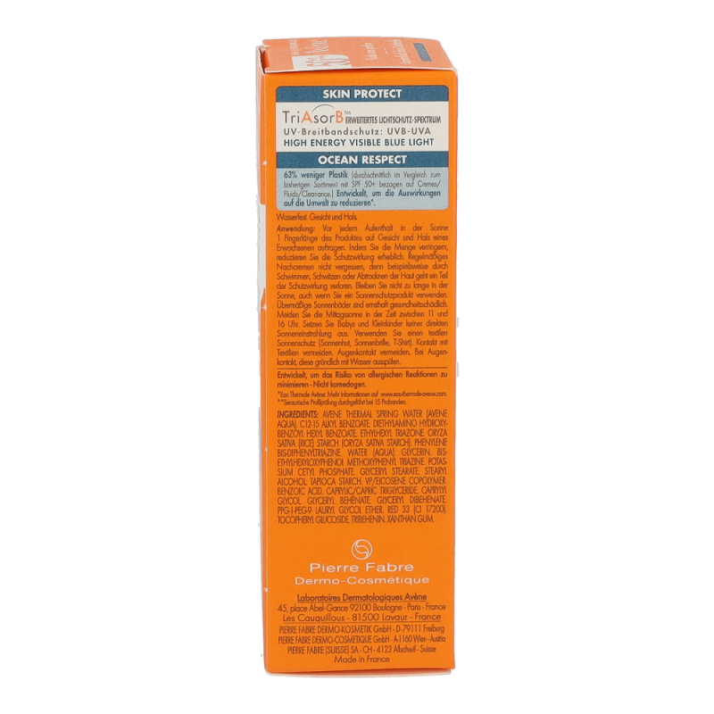 Avène – Sonnenfluid SPF 50+ ohne Duftstoffe