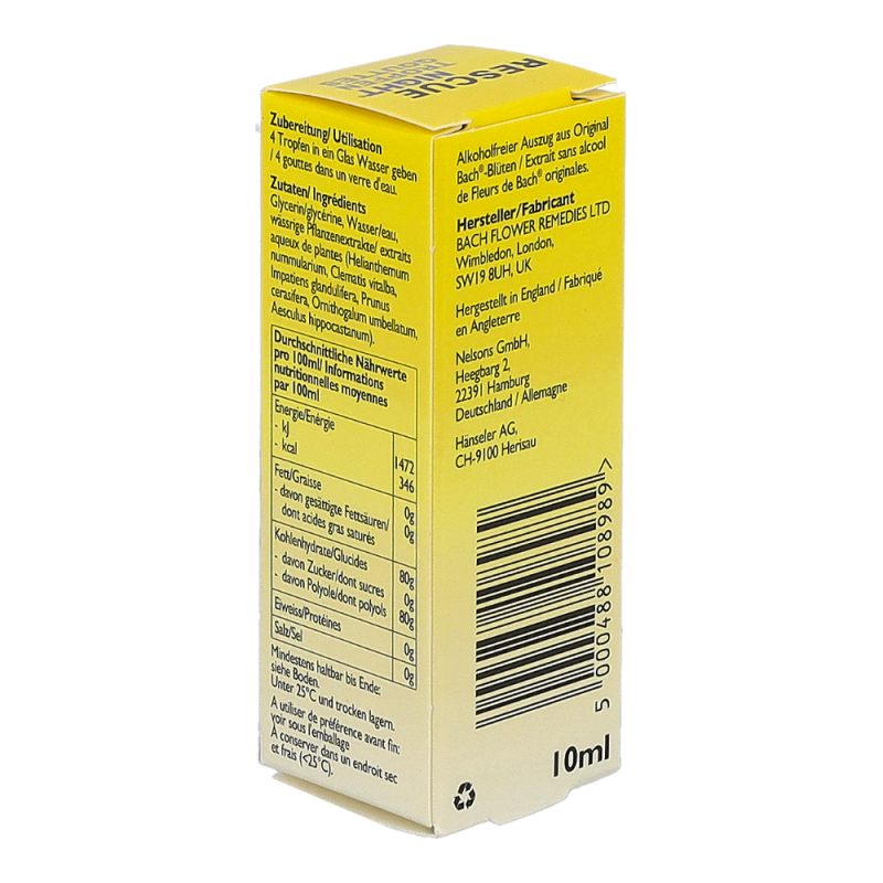 RESCUE Night Tropfen Alkoholfrei 10 ml