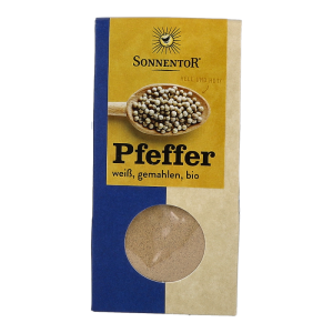 Sonnentor Weißer Pfeffer gemahlen 35 g BIO