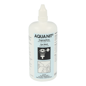 Aquanit AUGENSPÜLFLASCHE mit 250 ml Augenspülflüssigkeit