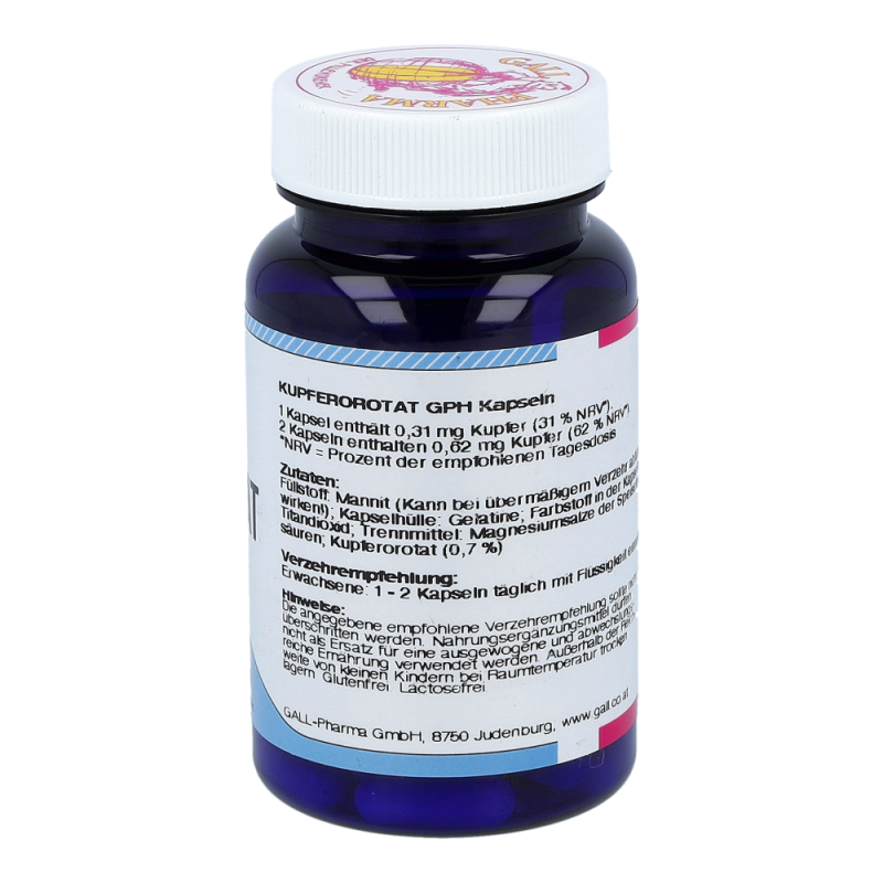 Kupferorotat Kapseln