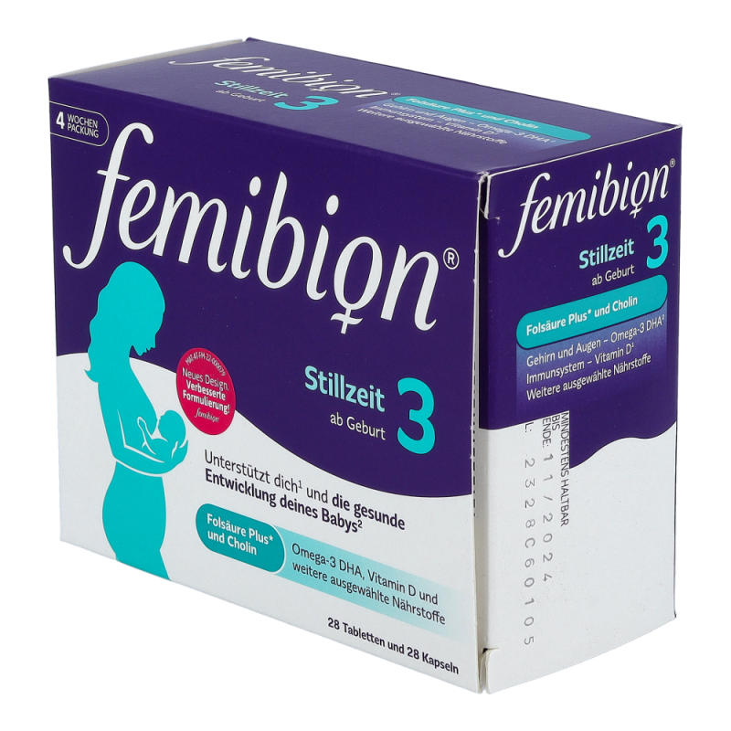 Femibion 3 Stillzeit Tabletten + Kapseln 56 Stk.