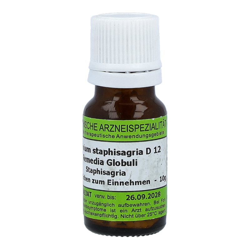 Delphinium Staphisagria Remedia 10 g D 12 Globuli