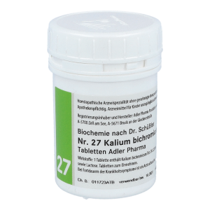 Adler Pharma Schüßler Nr. 27 Kalium Bichronicum 100 g D 12