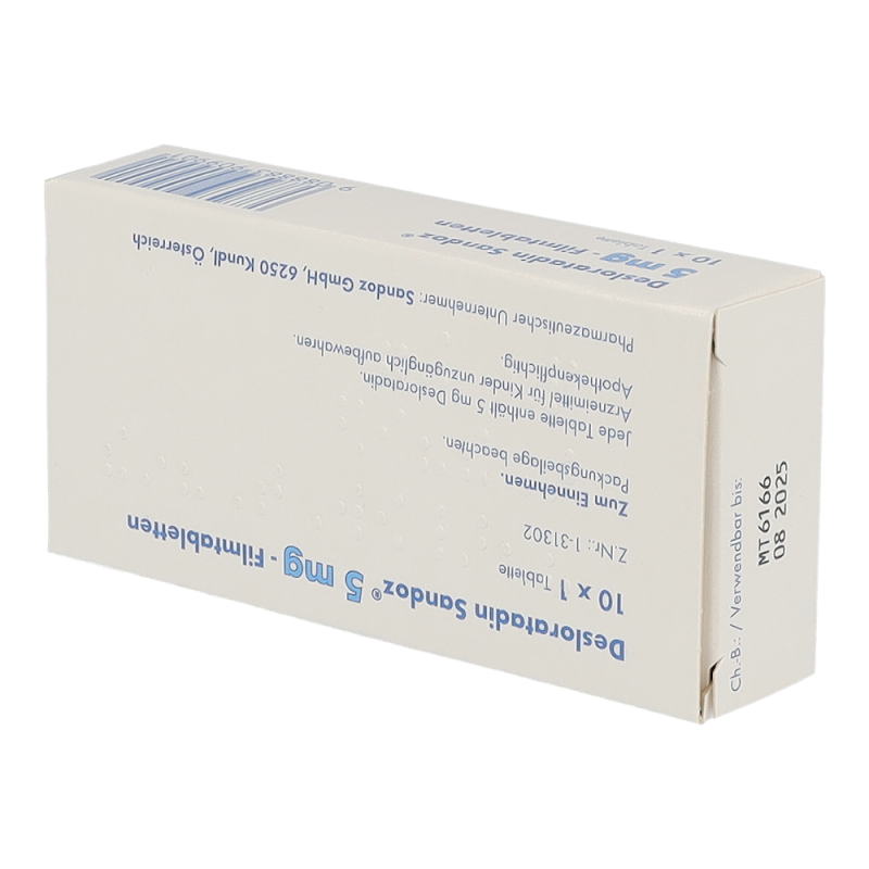 Desloratadin Sandoz 5 mg Filmtabletten 10 Stk.