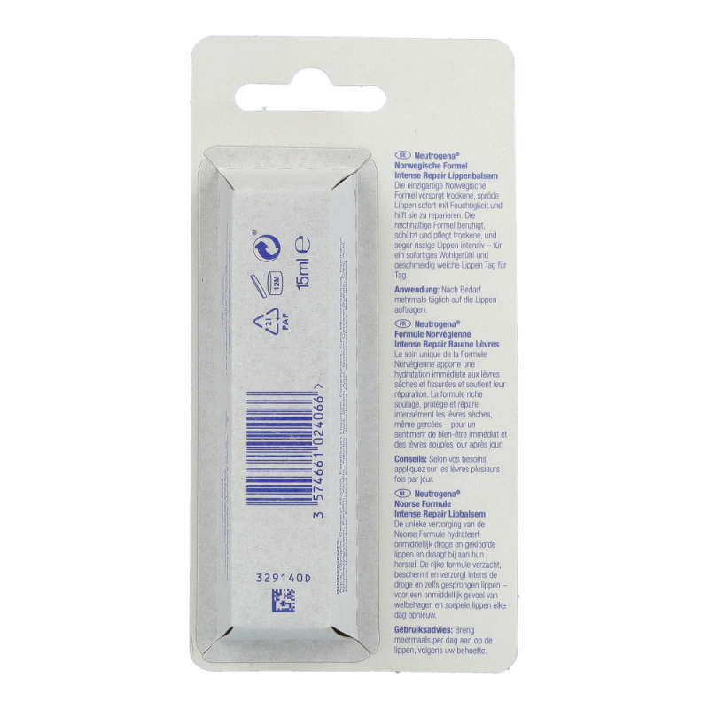 Neutrogena Norwegische Lippenbalsam Intense 15 g