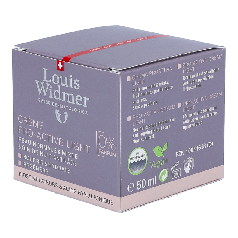 Widmer Creme Pro-active Light unparfümiert