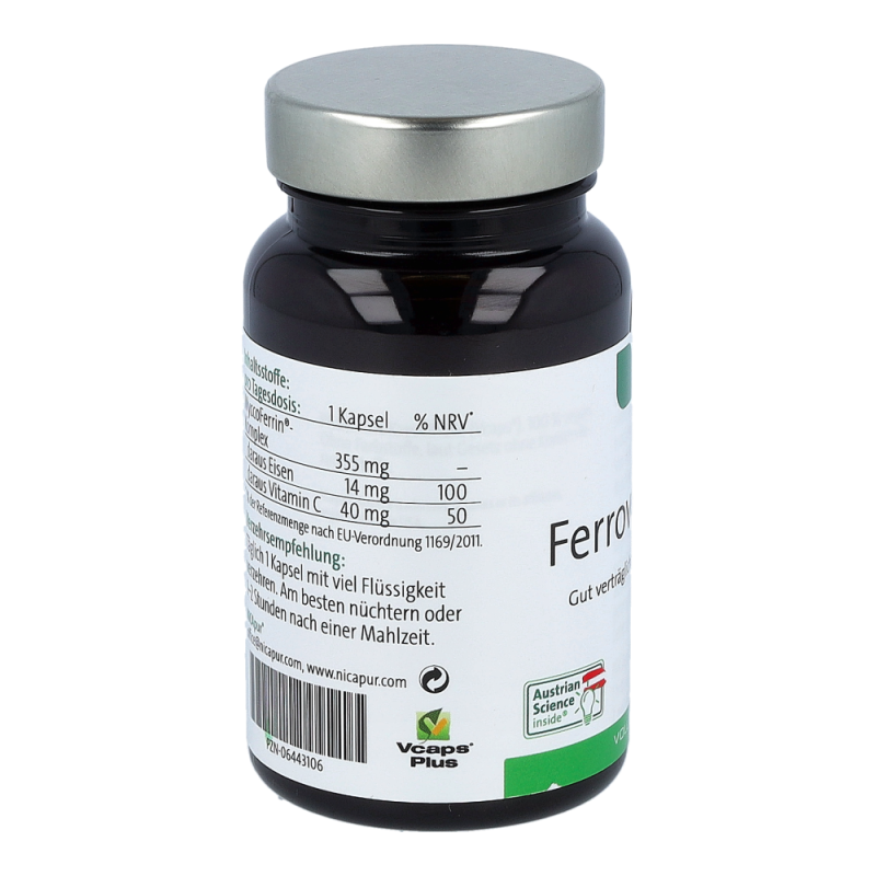 Nicapur Ferroverde 14 Kapseln 60 Stk.
