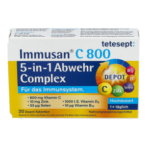 Tetesept Immusan C Immun Complex Depot-Tabletten 20 Stk.