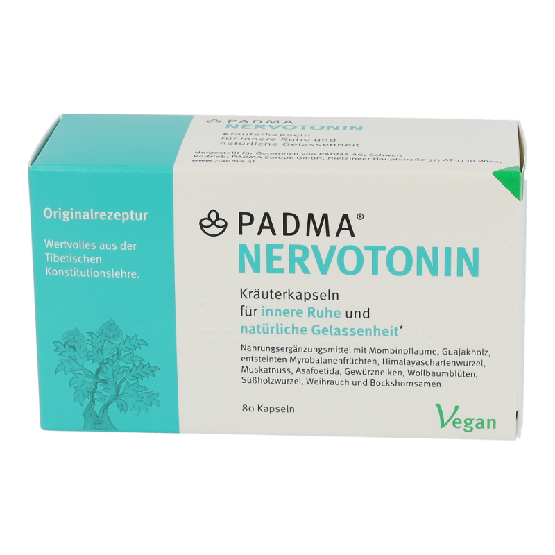 Padma NERVOTONIN innere Ruhe Kapseln – 80 Stk