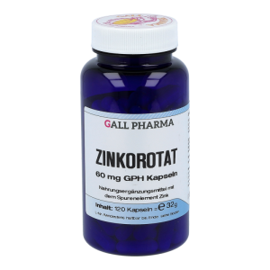 Gall Pharma Zinkorotat 60 mg Kapseln