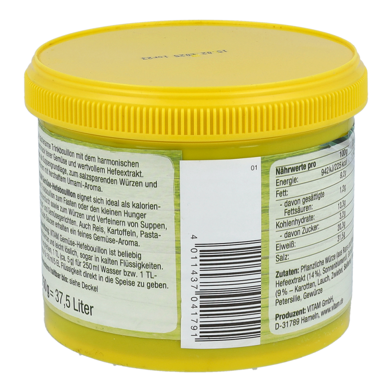 Vitam Gemüse-Hefebrühe Dose 750 g