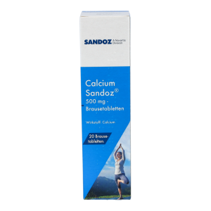 Calcium Brausetabletten 500 mg 20 Stk.