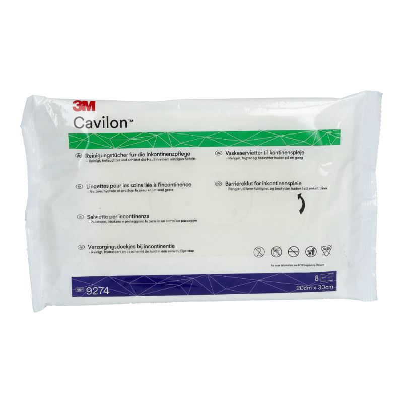 Cavilon 3M Wipes 3in1 9274 1 Pkg.