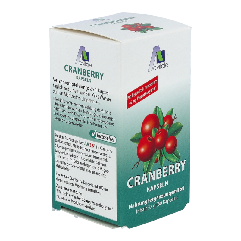 Avitale Cranberry Kapseln 60 Stk.