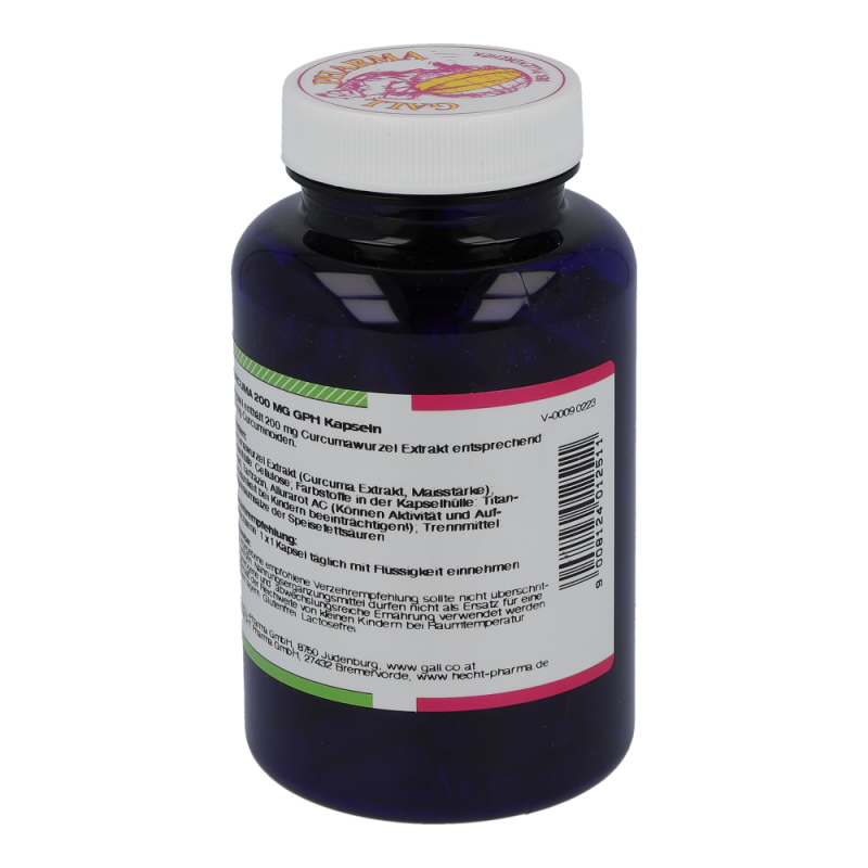 Curcuma 200mg Kapseln