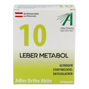 Adler Pharma Ortho Aktiv Leber Metabol Kapseln 60 Stk.