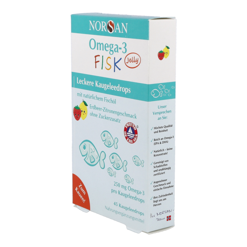 Norsan Omega-3 FISK Jelly