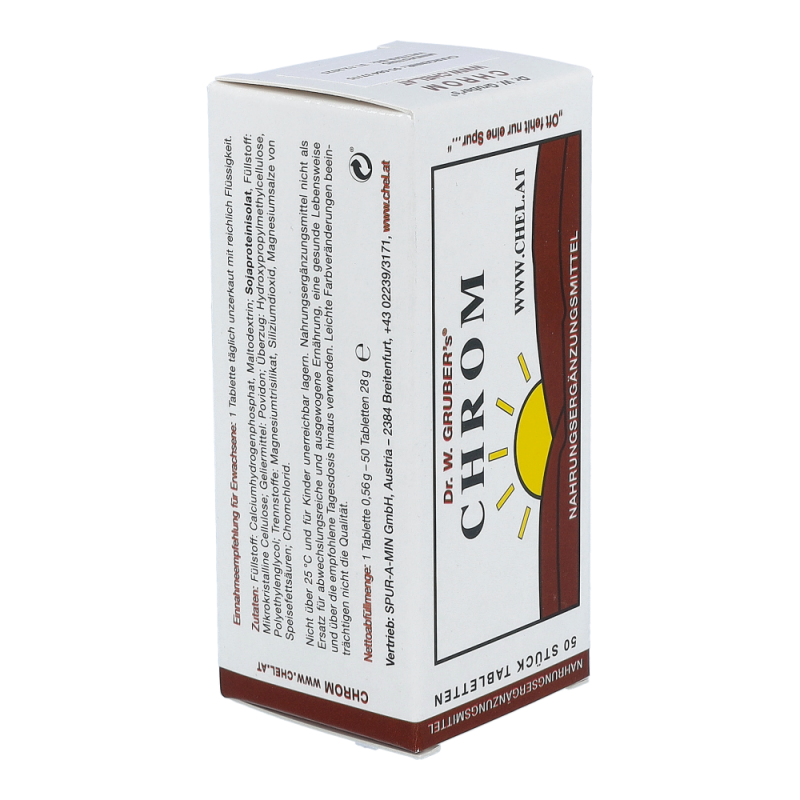 Dr. Grubers Chrom Chelat Tabletten