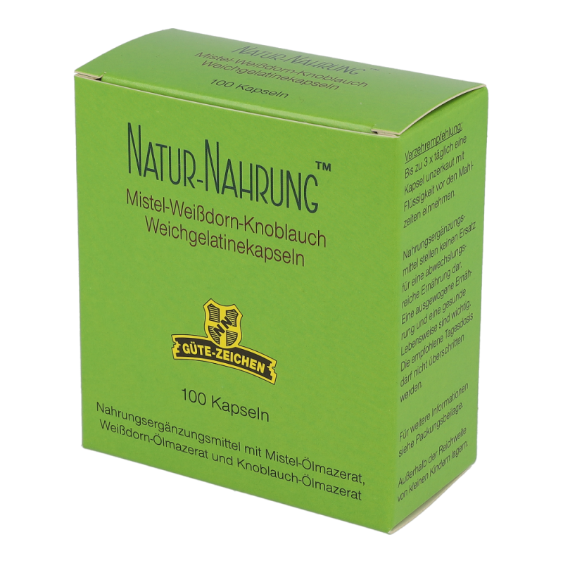 Mistel + Weißdorn + Knoblauch Kapseln 100 Stk.