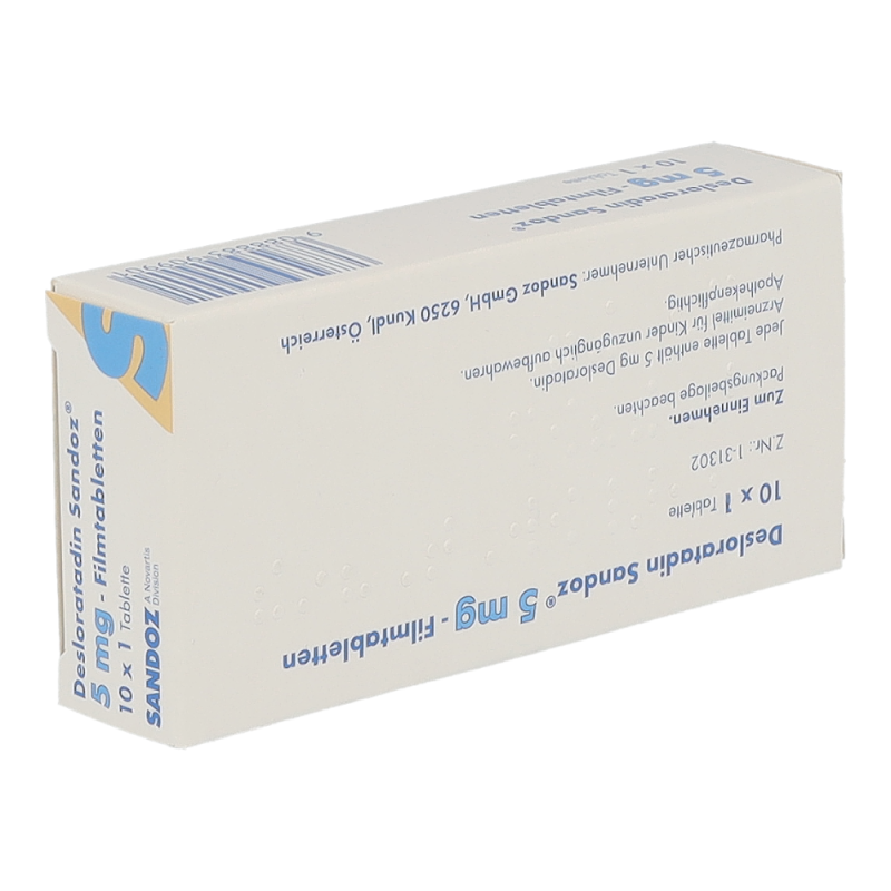 Desloratadin Sandoz 5 mg Filmtabletten 10 Stk.