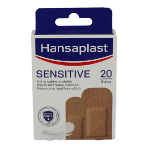 Hansaplast Sensitive Strips Medium Skintone