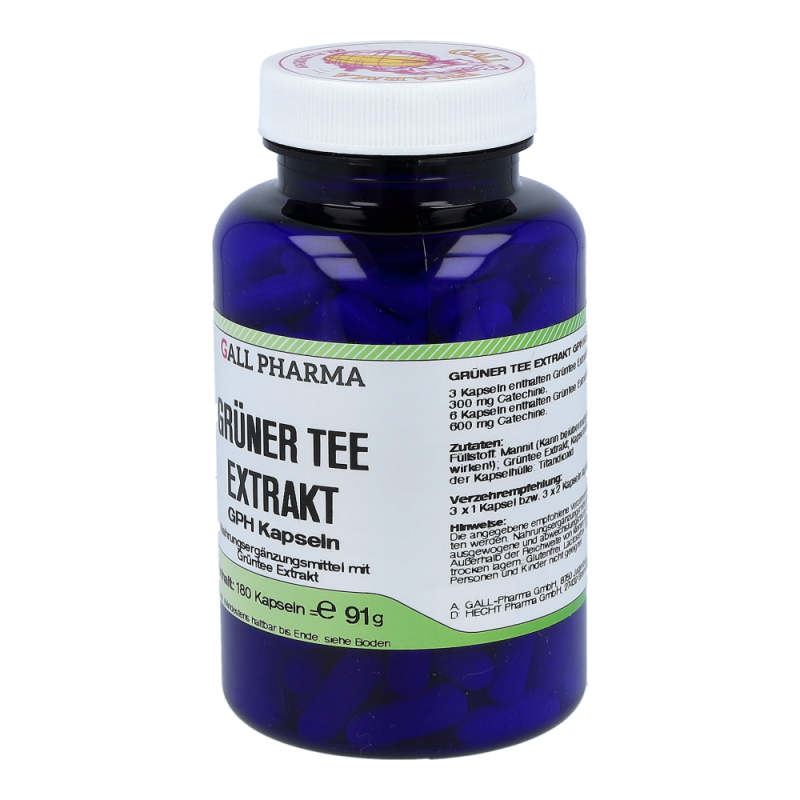 Grüner Tee Extrakt Kapseln