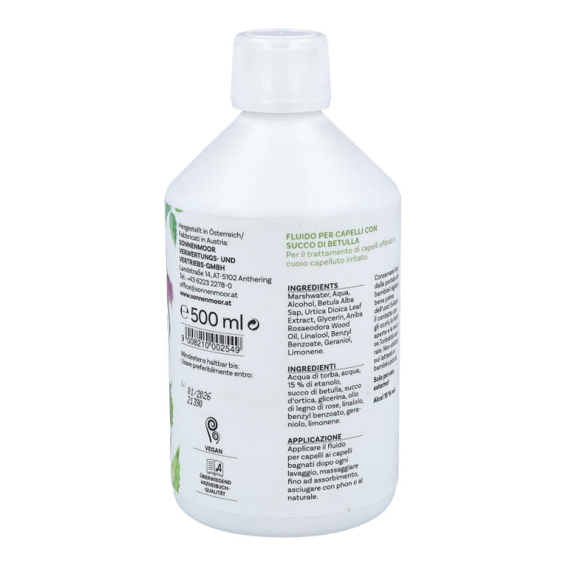 SonnenMoor Haarwasser mit Birkensaft