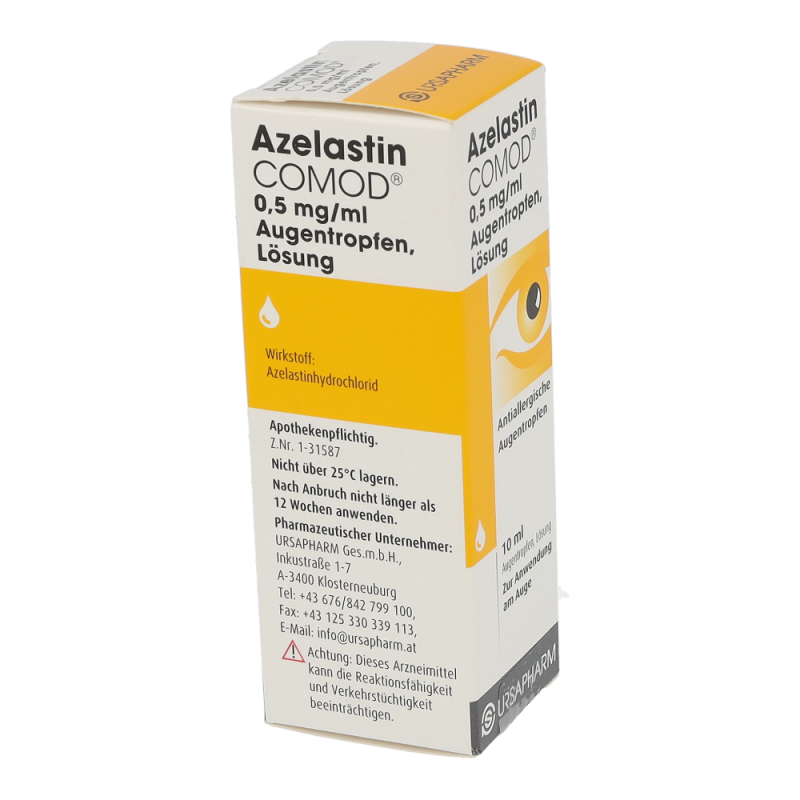 Azelastin – Comod 0,5 mg/ml Augentropfen 10 ml