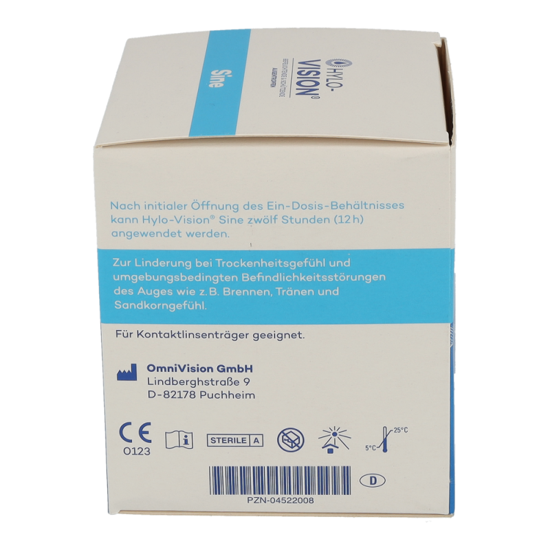 HYLO – VISION SINE Augentropfen 0,4ml Einzeldosen