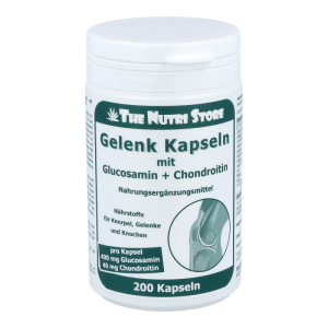 The Nutri Store Gelenk Kapseln mit Glucosamin + Chondroitin 200 Stk.